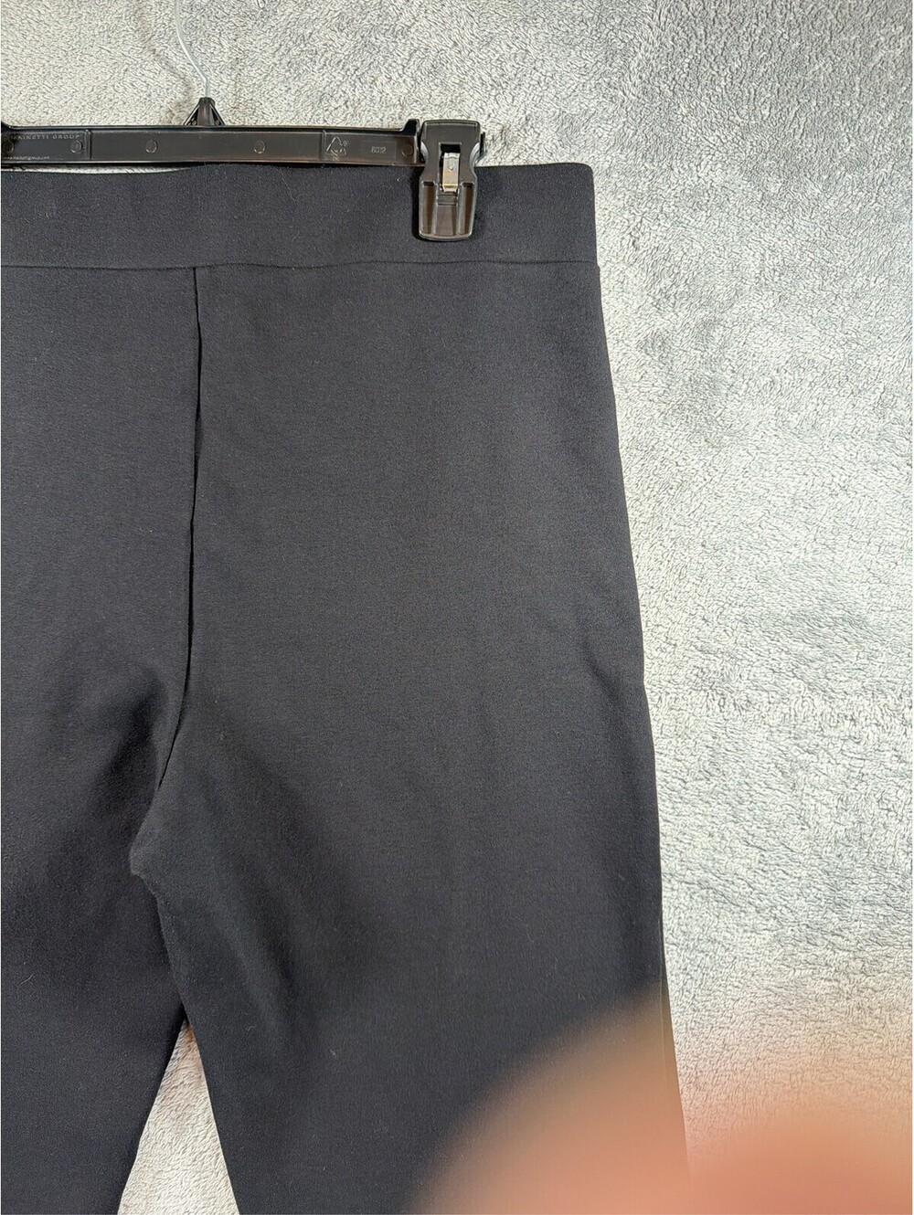 LOFT Women's Black Pull-On Pants Size Large Stretch Ponte Ankle Trousers - Picture 11 of 15
